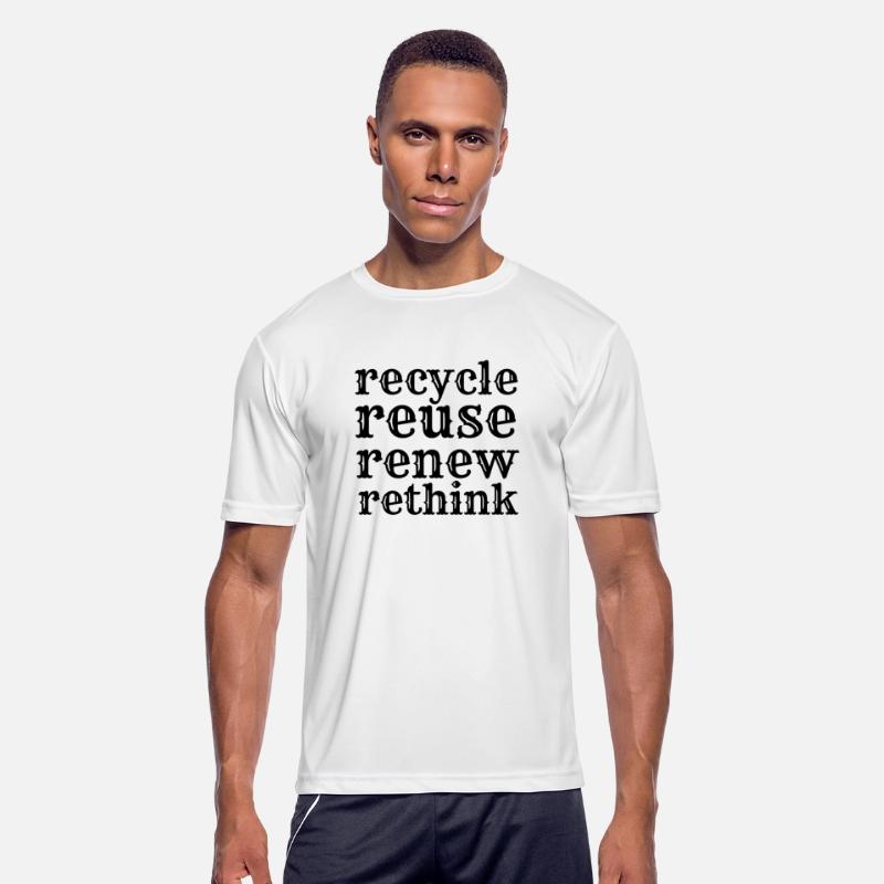 Recycle Reuse Renew Rethink Crisis Environmental A