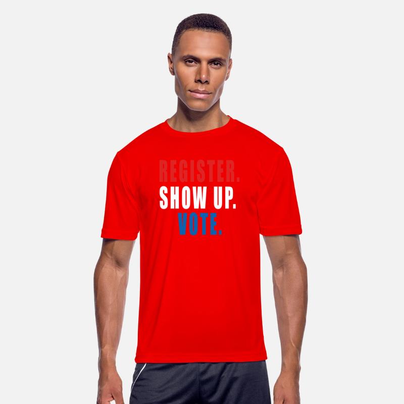 Register Show Up Vote