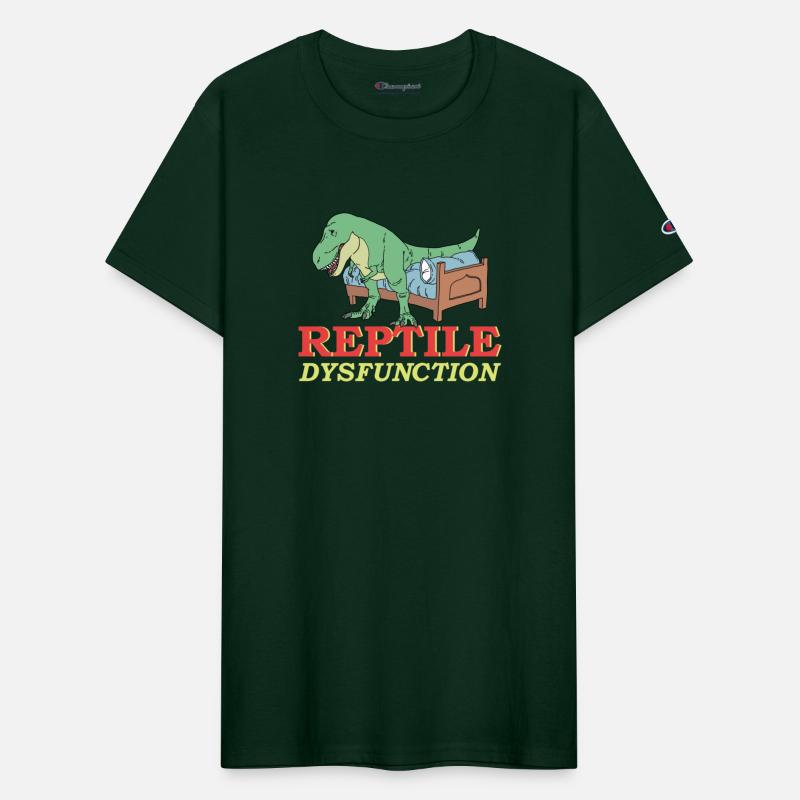 Reptile Dysfunction Dinosaur Pun