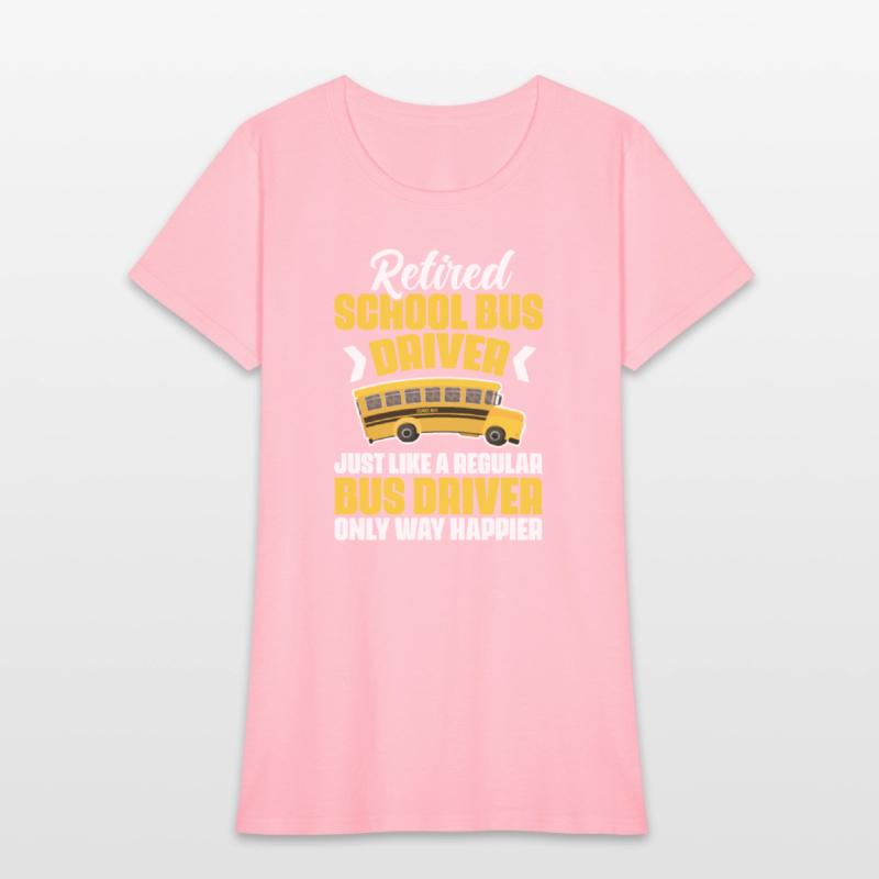 Retired School Bus Driver Like Regular Bus Driver