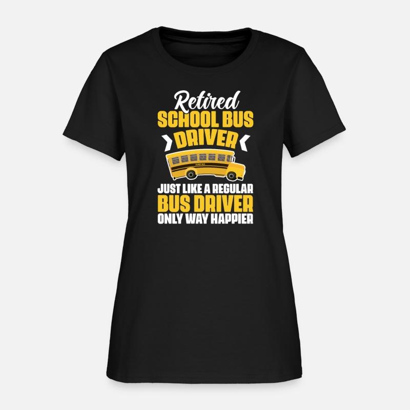 Retired School Bus Driver Like Regular Bus Driver