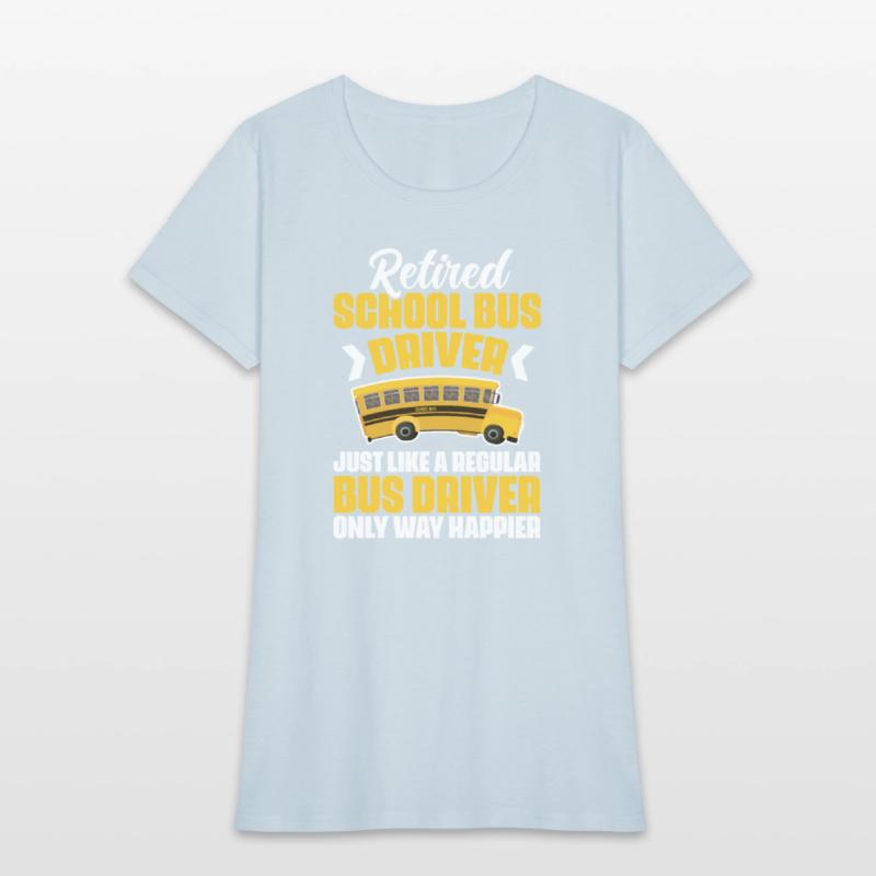 Retired School Bus Driver Like Regular Bus Driver