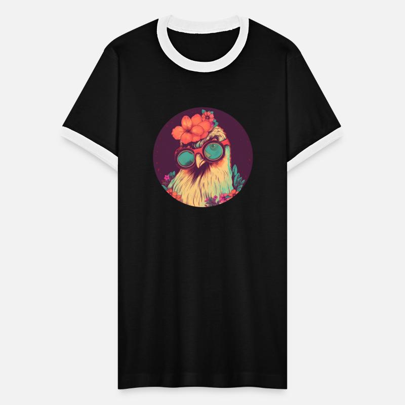 Retro Chicken 80s 90s Style