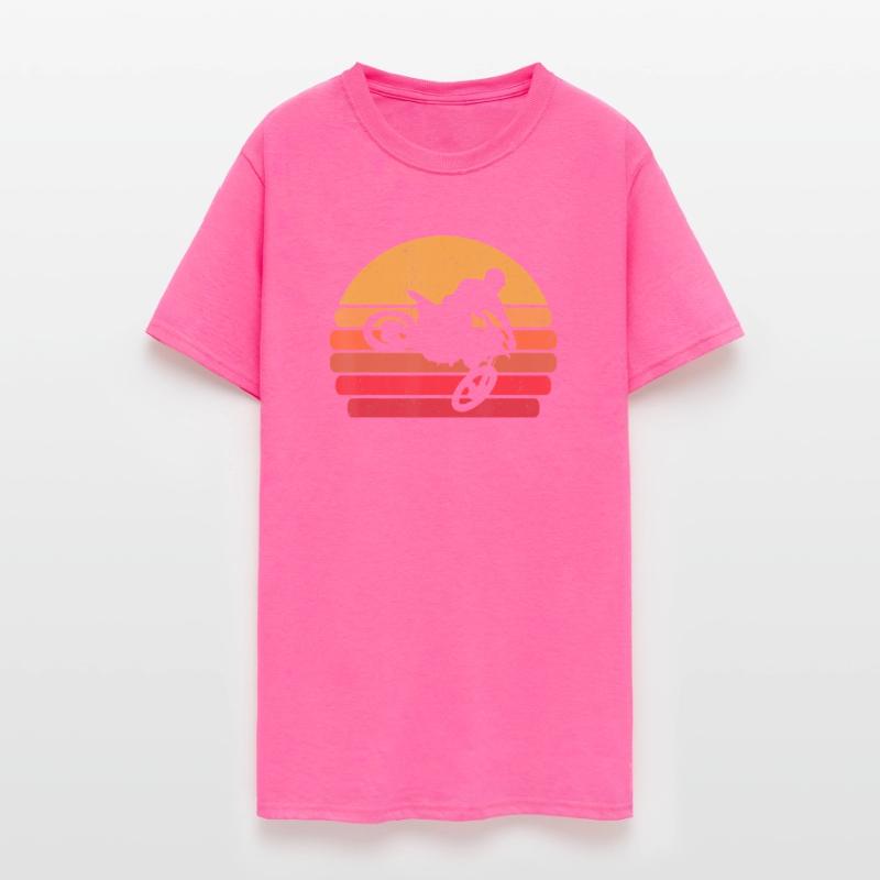 Retro Dirt Bike Rider Vintage MX Motocross Dirt