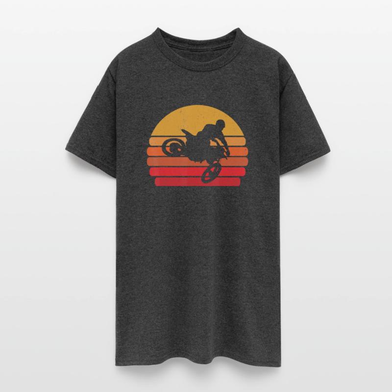 Retro Dirt Bike Rider Vintage MX Motocross Dirt