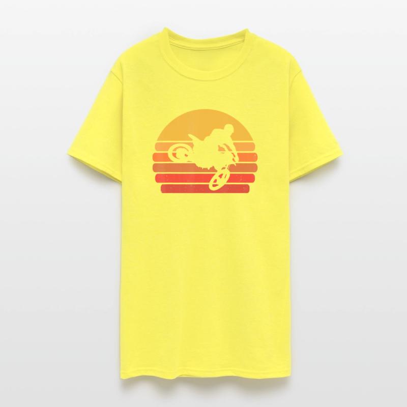 Retro Dirt Bike Rider Vintage MX Motocross Dirt