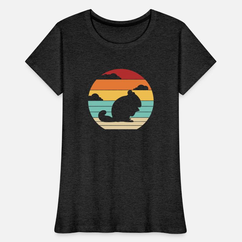 Retro Long-Tailed Chinchillidae Short-Tailed