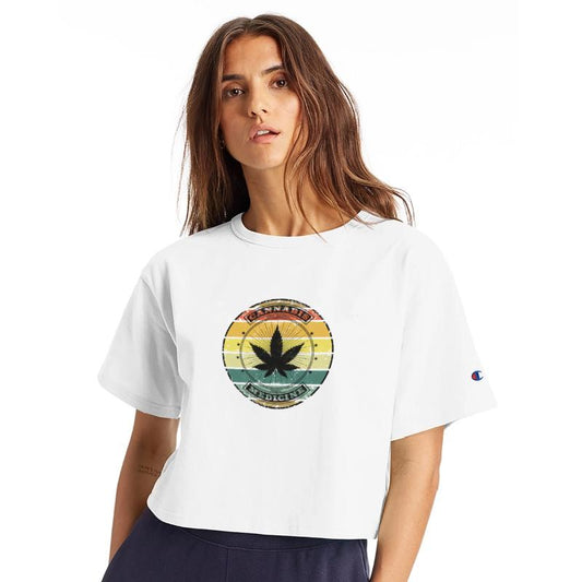 Retro Weed - Vintage Cannabis Leaf