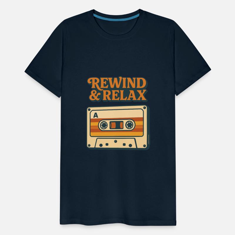 Rewind & Relax Retro Cassette Tape