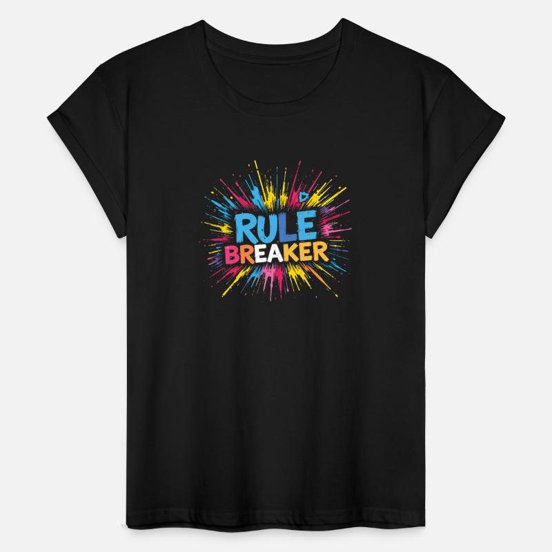 RULE BREAKER Skateboard Edgy Graffiti