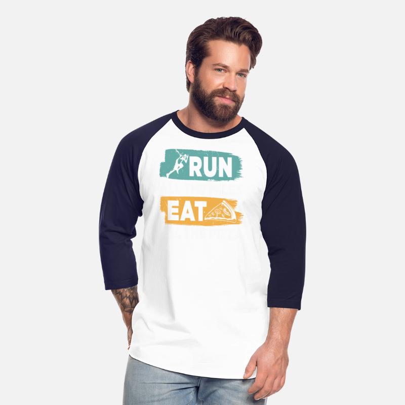Run All The Miles Eat All The Pizza Funny Quotes