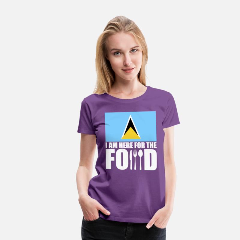 Saint Lucia flag souvenir food travel