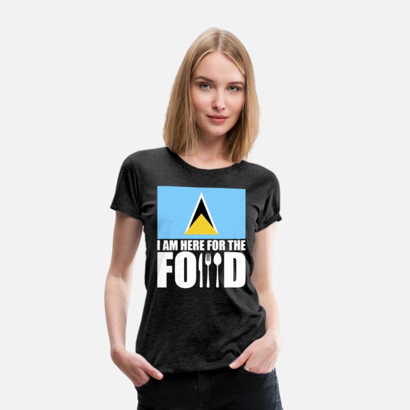 Saint Lucia flag souvenir food travel