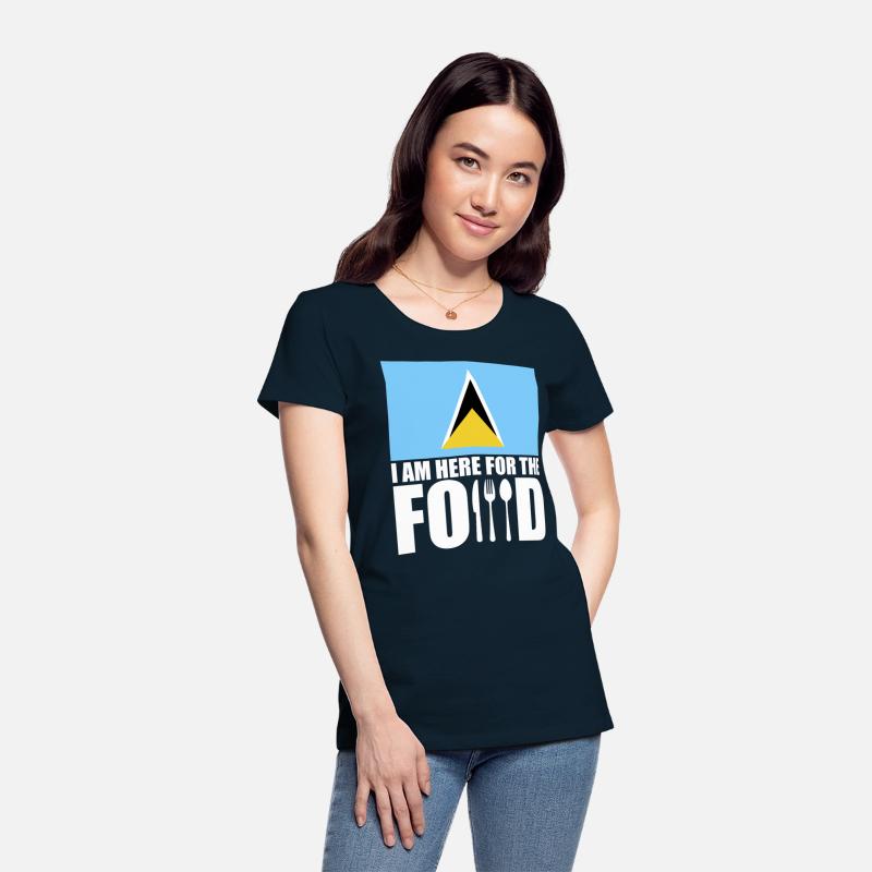 Saint Lucia flag souvenir food travel