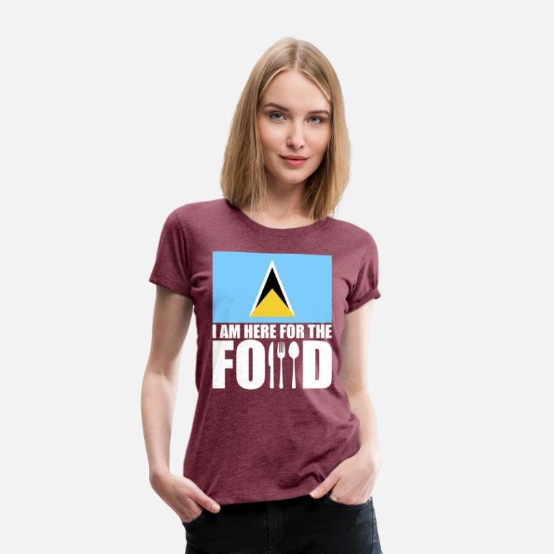 Saint Lucia flag souvenir food travel