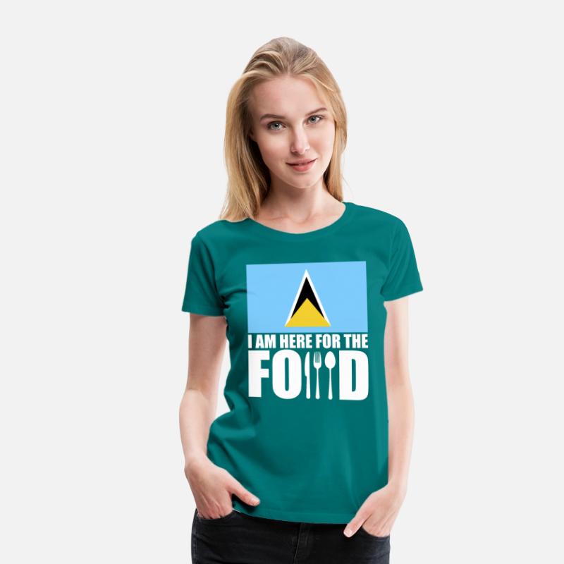 Saint Lucia flag souvenir food travel