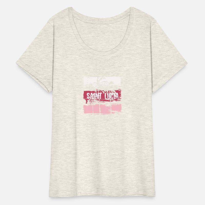 Saint Lucia Vacation Souvenir Abstract Artistic