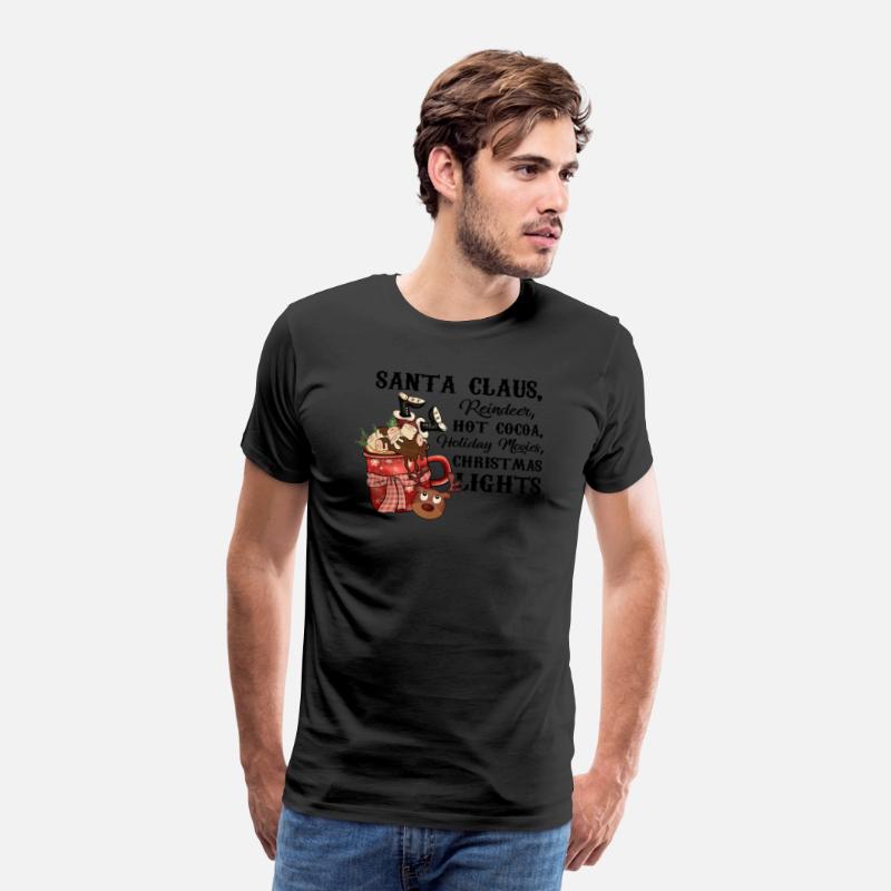 Santa Claus Reindeer Hot Cocoa Holiday Movies