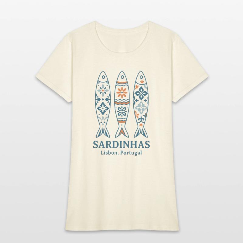 Sardinhas Lisboa Vibes | Portuguese Tile Fish