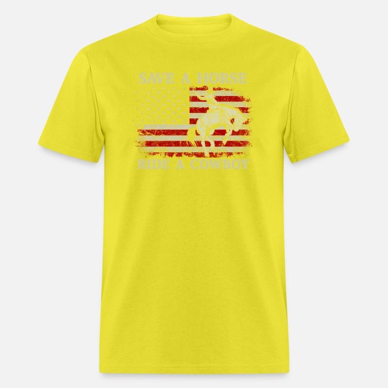 Save A Horse Ride A Cow Riding Horse Vintage Us Fl