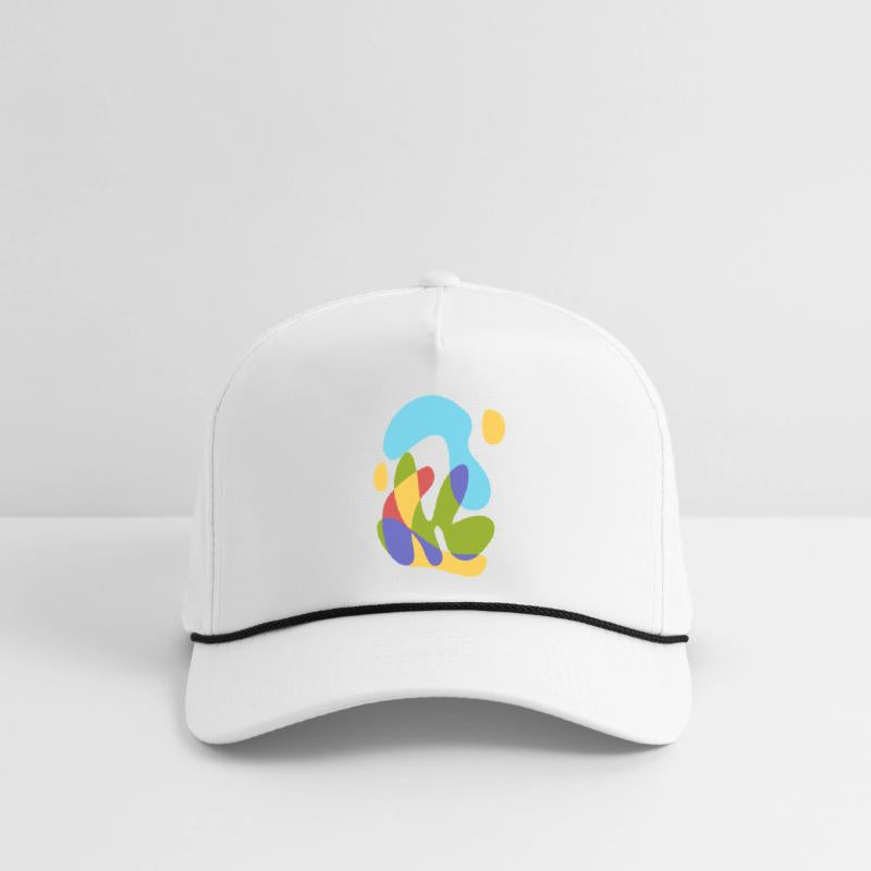 sea sun and tropical flora - bold abstract