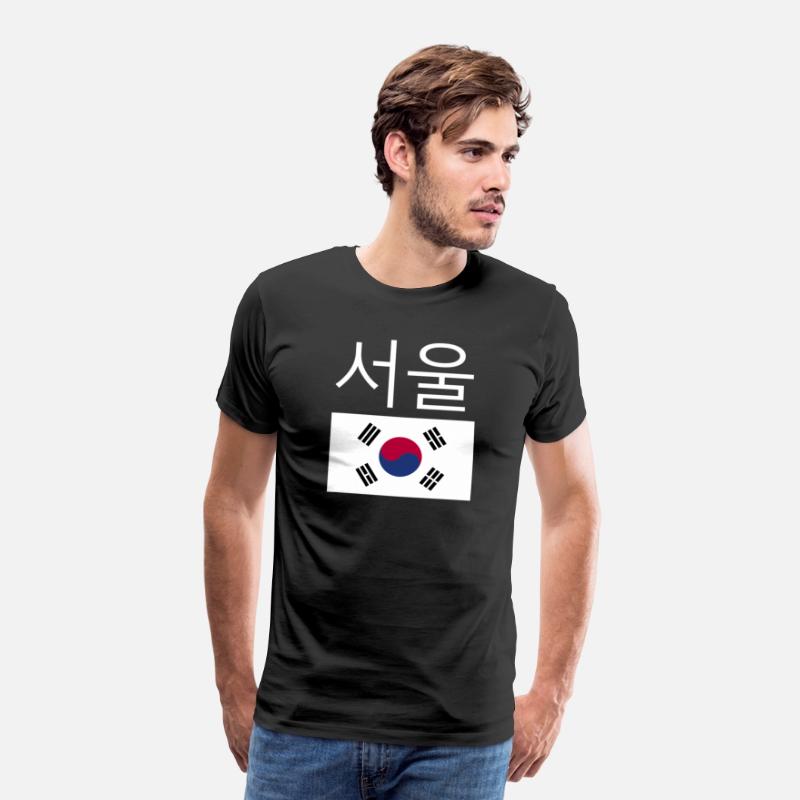 Seoul South Korea Hangul Korean Flag Taeguk