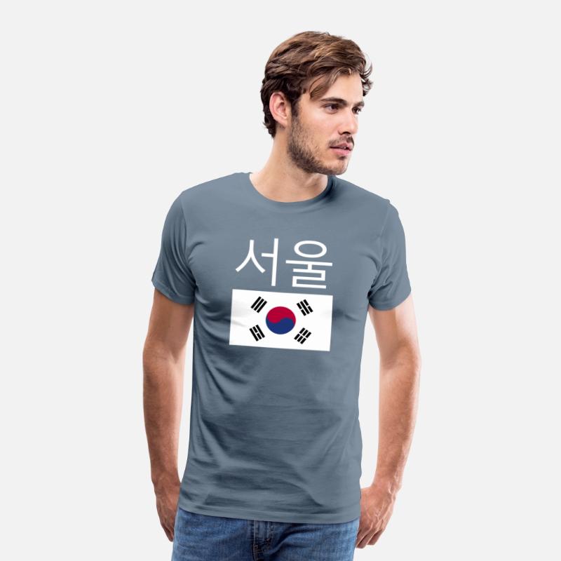 Seoul South Korea Hangul Korean Flag Taeguk