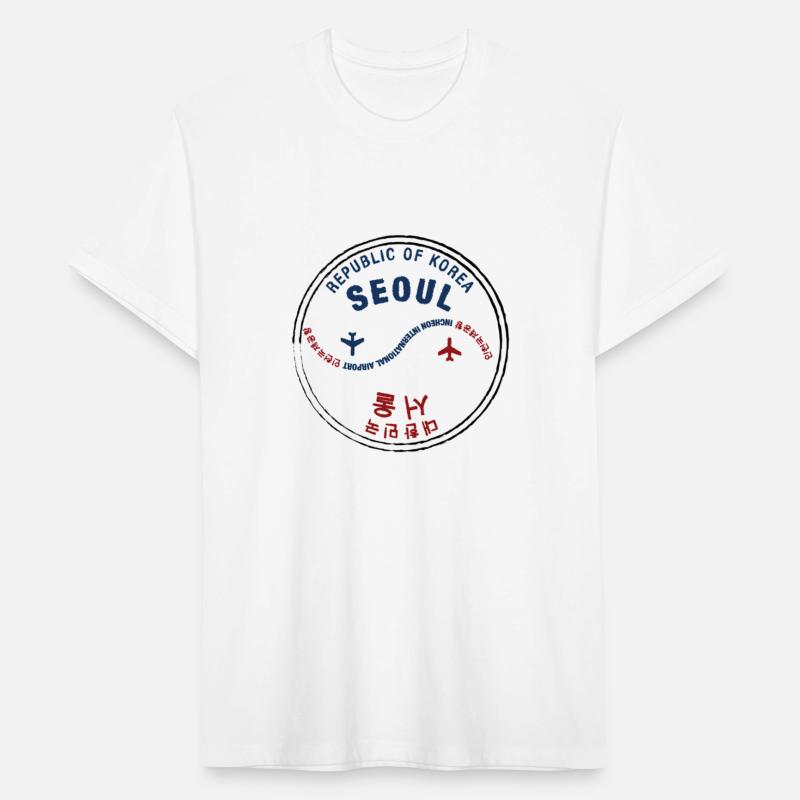 Seoul South Korea Passport Stamp Vacation