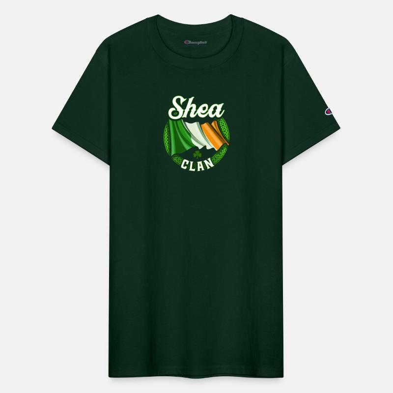 Shea Surname Irish Last Name Ireland Flag