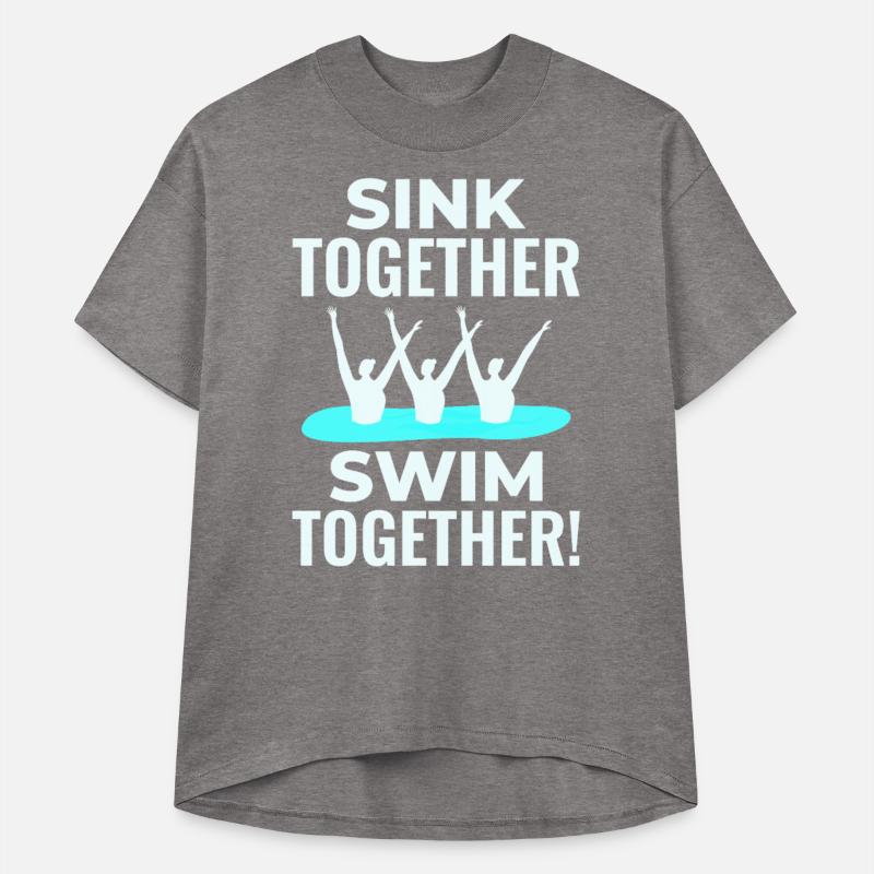 Sink Swim Together Synchronized Swimming Team Swim