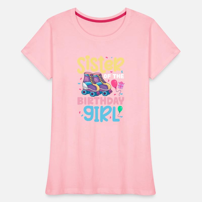 Sister of The Birthday Girl Roller Skates