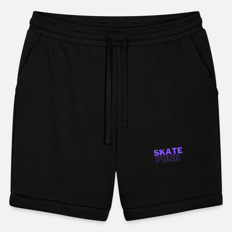 Skate punk crazy life style minimal neon font