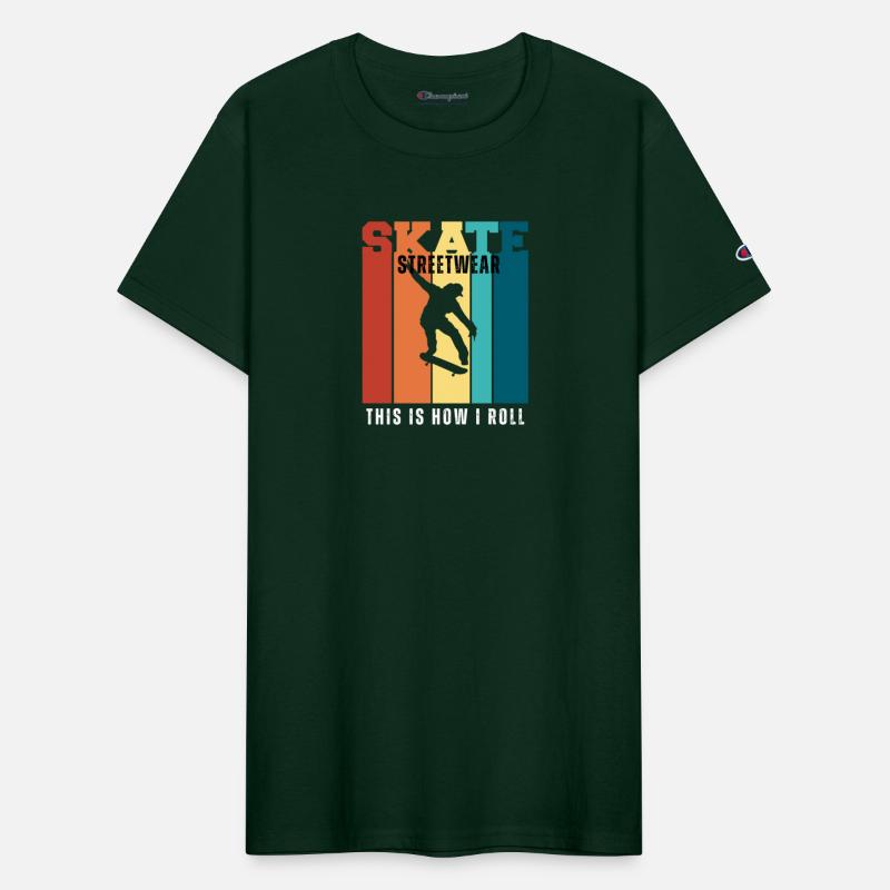 Skateboarder This is How I Roll