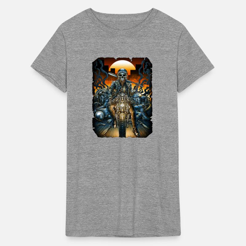 Skeleton gangster rider