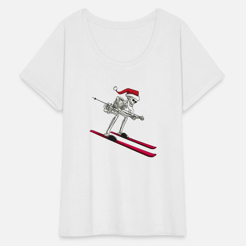 Skeleton skier