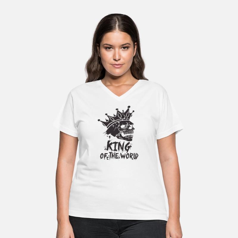 Skull with Cown King of the World