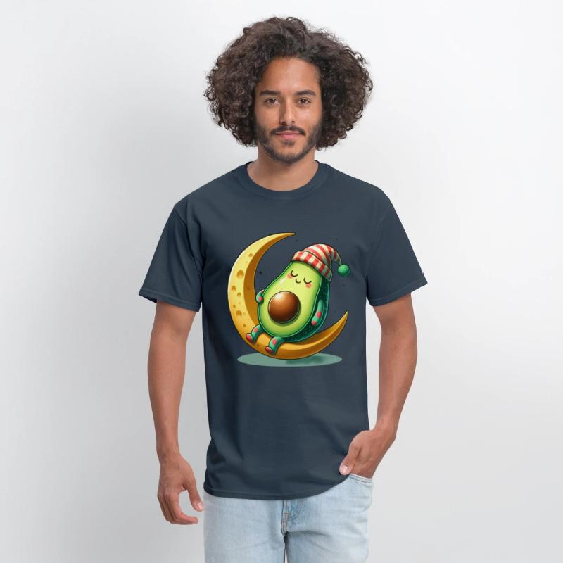 Sleeping Avocado Dreamy Crescent Slumber