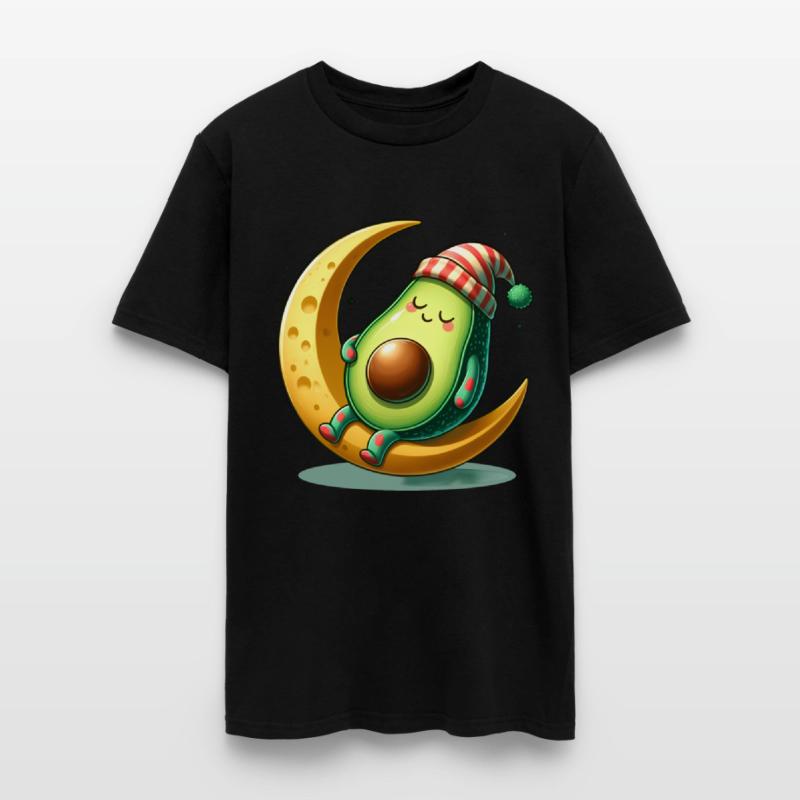 Sleeping Avocado Dreamy Crescent Slumber