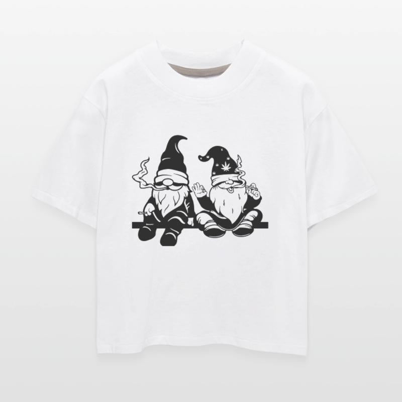 Smoking Gnomes Cannabis Leaf Hat