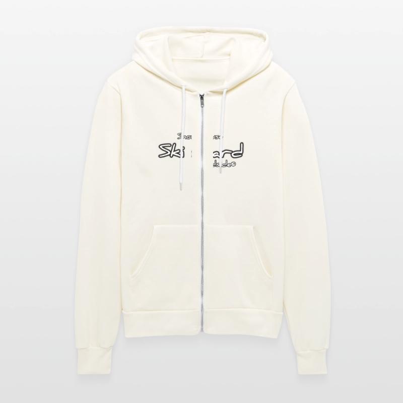 Snow house Ski board Yardside font logo white