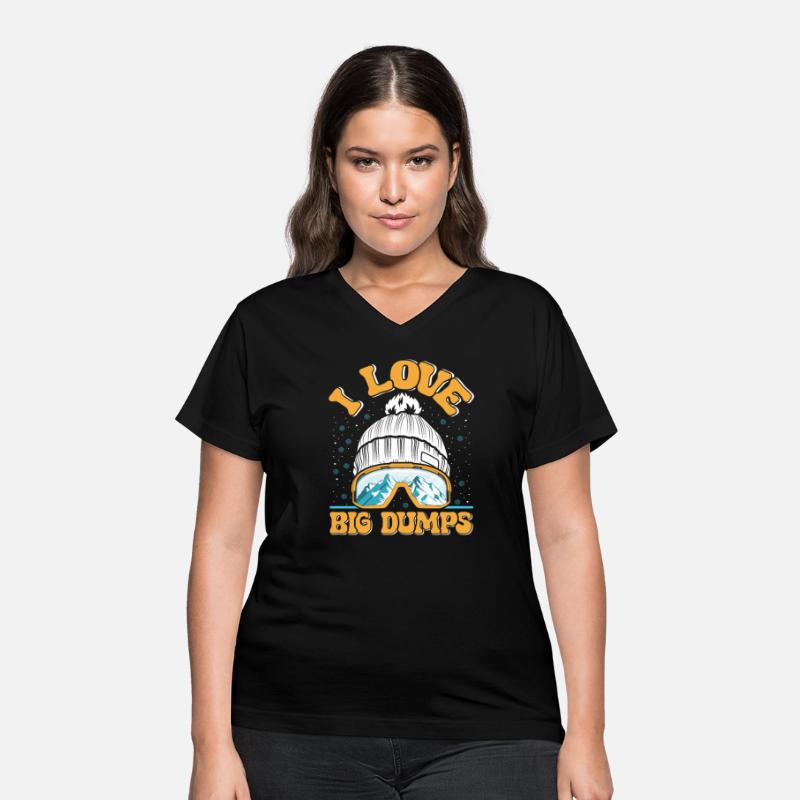 Snowboarder I Love Big Dumps Snowboarding