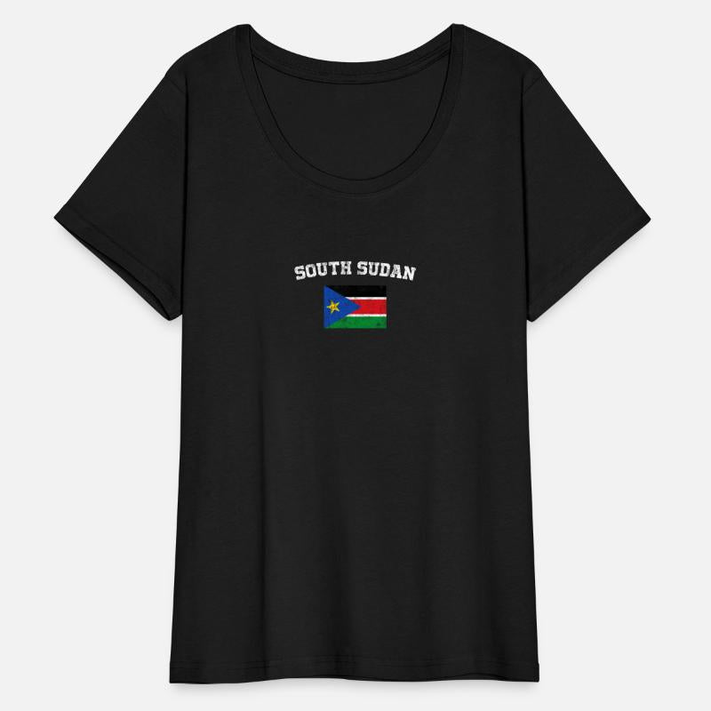 South Sudan Flag Shirt - Vintage South Sudan T-Shi