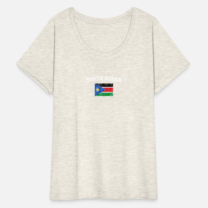 South Sudan Flag Shirt - Vintage South Sudan T-Shi
