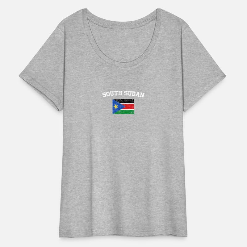 South Sudan Flag Shirt - Vintage South Sudan T-Shi