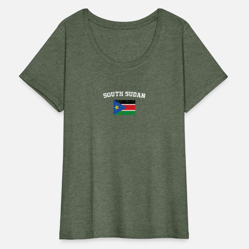 South Sudan Flag Shirt - Vintage South Sudan T-Shi
