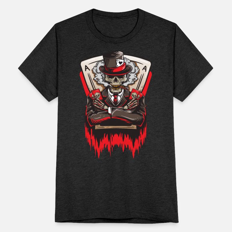 Spades Ace Death Poker Texas Hold'em