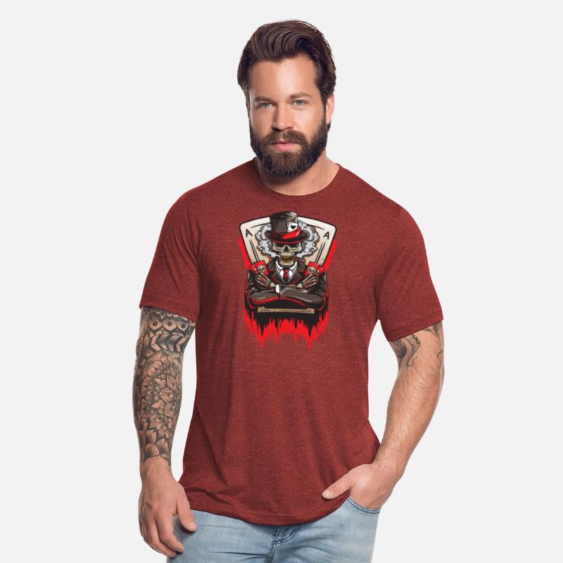 Spades Ace Death Poker Texas Hold'em