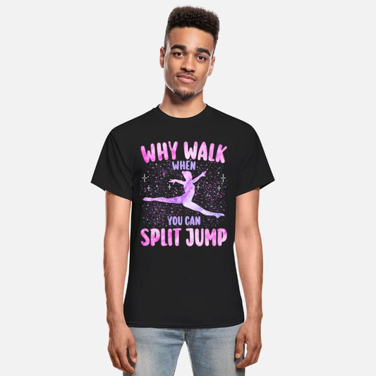 Split Jump Gymnastic Woman Gymnast Girl