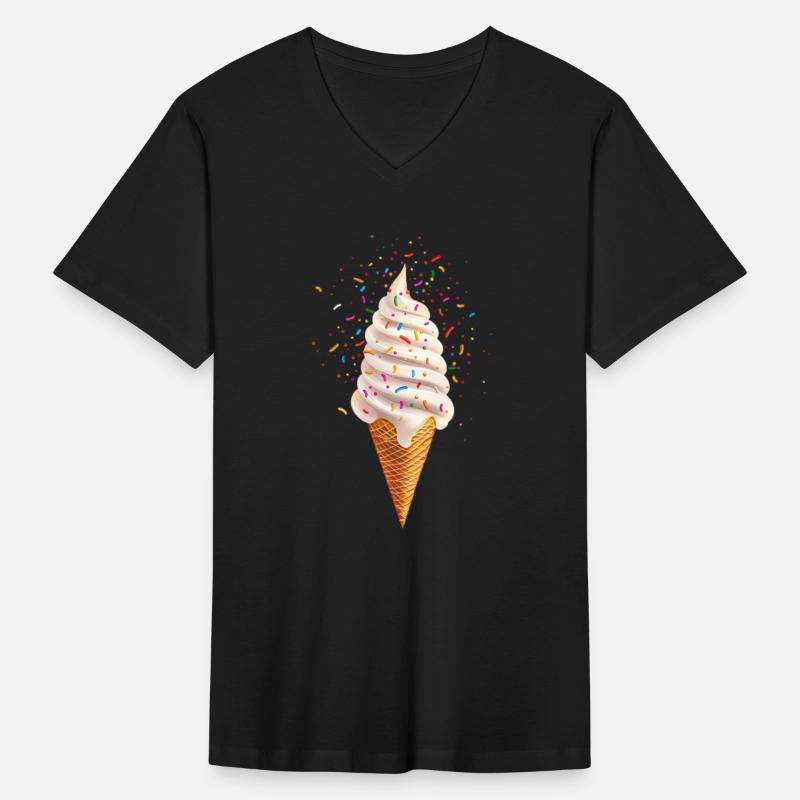 Sprinkled Vanilla Ice Cream Twist