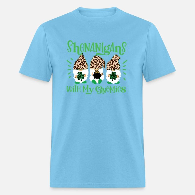 St Patricks Day Leopard Gnomes Shenanigans With My